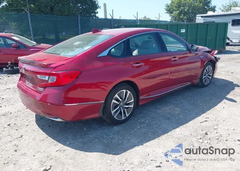 2020 Honda Accord Hybrid Touring z USA, uszkodzony, nr VIN 1HGCV3F98LA013858